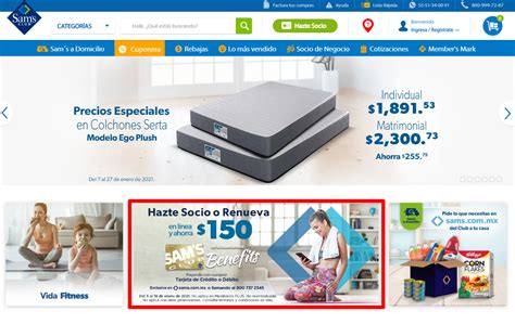 sams página oficial.